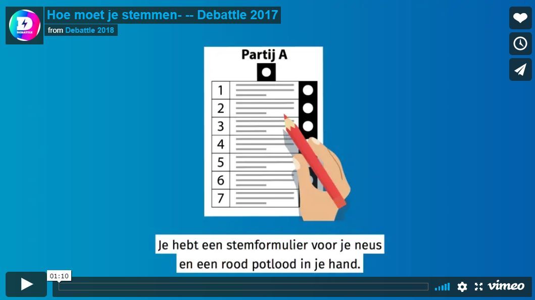 Hoe moet je nu weer juist stemmen? Hoe moet je nu weer juist stemmen?