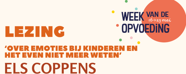 Week van de Opvoeding Week van de Opvoeding