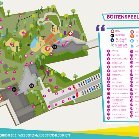 Buitenspeeldag line-up Buitenspeeldag line-up