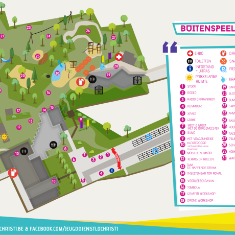 Buitenspeeldag line-up